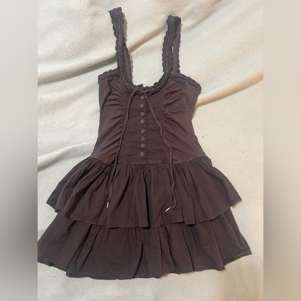 Ecote Dark Brown Dress